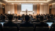 © imagepro - Audience Listening to Speaker at Business Conference Hall