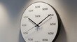 © Photo Verse - A clock face where every number is the word 'NOW,' except for one that says 'THEN'