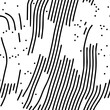 © AS Brothers - Abstract Line Art and Dots Pattern - Minimalist Black and White Graphic Design Element