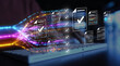 © Urupong - woman analyst uses a computer AI artificial intelligence and dashboard for data business analysis and Data Management System with KPI and metrics connected to the database for technology finance,