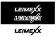 © ShababHussen - Leimexx logo variations on black background branding and identity