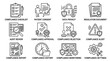 © Cepon - Set of Compliance Icons for Business and Legal Processes.