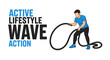 © IMAM - Energetic Physique Demonstration Of Battling Ropes Exercise And Active Routine