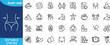 © murad - Losing Weight icon set. Editable stroke. Contain icons related to Diet, weight loss, nutrition, and more.