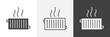 © safe - Radiator icon element for design projects and web designs
