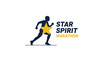 © Dara - Star Spirit Marathon Logo Depicting Endurance, Competition, And Athletic Achievement