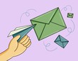 © eunoia anna/Stocksy - Sending emails