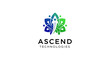 © Mas yao - Modern digital network icon symbolizing advanced technological connectivity and innovative solutions for business growth and elegant enterprise development