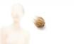 © LimeSky - isolated pubic hair on white background