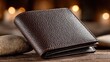 © Svitlana - Brown Leather Wallet on Table