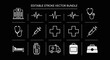© Saputra - Medical Icons Vector Bundle Illustration.