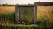 © IqbalNurain - Old Maintenance Door in Overgrown Field