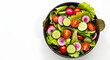 © Salman - Salad in bowl with colorful vegetables