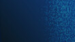 © Apurba - Abstract dark blue background with a gradient of digital blue dots and particles