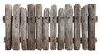 © Irawan - Rustic wooden fence, weathered boards, metal fasteners, natural texture