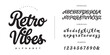 © Kiki - Retro Vibes Bold Script Font for Vintage 70s Branding Design and Playful Typography Poster
