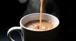 © MstRehena - Closeup of a silver whisk stirring a foamy mixture in a glass bowl