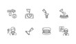 © Suchana - Dental treatment clinic icon set dentistry vector