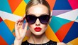 © Ariep - Chic Woman with Sunglasses.