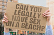 © AndriiKoval - 'Can You Legally Have Sex On A Beach?' public decency law confirms beach sex is broadly illegal in most countries. BEACH. SEX. REAL. ILLEGAL. LAW.
