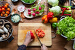 © Rawpixel.com - Fresh vegetables on wooden table