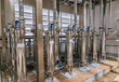 © chitsanupong - Shiny stainless steel pipes, tanks for the chemical
