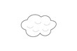 © 木村　亨 - ふわふわとした白い雲のイラスト