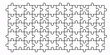 © Syed - A complete jigsaw puzzle with many pieces on a white background