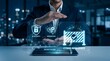 © tu - Secure digital infrastructure featuring innovative cyber protection systems and intelligent data management strategies for building global trust in advanced technological environments and networks.