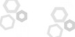 © ilham - Abstract trendy technology of gradient white and gray hexagonal element pattern artwork design background gradient