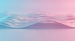 © Shiraj - Wavy material flows serene environment photorealistic