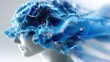 © chaisiri - Mind's Eye: A sculptural head, shrouded in ethereal, swirling blue energy. Represents the human mind's boundless capacity for thought, emotion, and creativity.