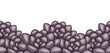 © Khrystyna Turchyn - Seamless vector pattern of plump, plump succulent plants in muted purple and pink tones, creating a botanical background illustration.