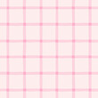 © leila_divine - Spring hand-drawn delicate pink grid seamless pattern. Minimalist windowpane check background. Simple geometric ornament for textile, wrapping paper, wallpaper, scrapbooking, stationery. Vector design