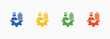 © RiskiAyu - Engineering Icon Set Color Multiple Style Collection Element For Design