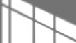 © Krit - Diagonal soft window shadow shade overlay cutout on transparent backgrounds 3d rendering png