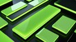© Nasiullah - Futuristic Glowing Green Keyboard Keys Macro
