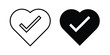© Win - Good health icon concept. Thin line symbol. Solid icons