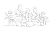 © Ellaut - Family sitting together on floor.