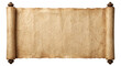 © shuphanida - Antique blank parchment scroll with wooden rollers