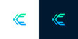 © Eunois - Dynamic abstract letter C logo in a flowing gradient style, symbolizing innovation and connectivity for contemporary business identities