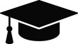 © Taiwo - Graduation cap, mortarboard symbol education, academic achievement, graduation ceremonies, and success in schools, colleges, or universities.