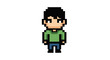 © fabrian - Pixel Art Boy Character.
