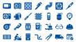 © Iconique Studio - HVAC tools and equipment icons collection for repair and maintenance services