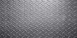 © Shayada Munia - Seamless industrial diamond plate metal texture background with silver steel surface pattern rough metallic sheet design