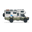 © Pragos - Camper van with roof storage and luggage carrier