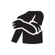 © Andini - Understanding bodily discomfort a minimalist silhouette of arm and shoulder pain