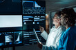 © Westend61 - Doctor and surgeon analyzing medical data on hospital monitor