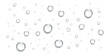 ©  Designer - Clear water drops and rain bubbles spread on a surface