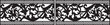 © ahmad - laser cutting Ornamental Floral Border Pattern With Greek Key Trim Decorative Repeating Panel For Design, gate